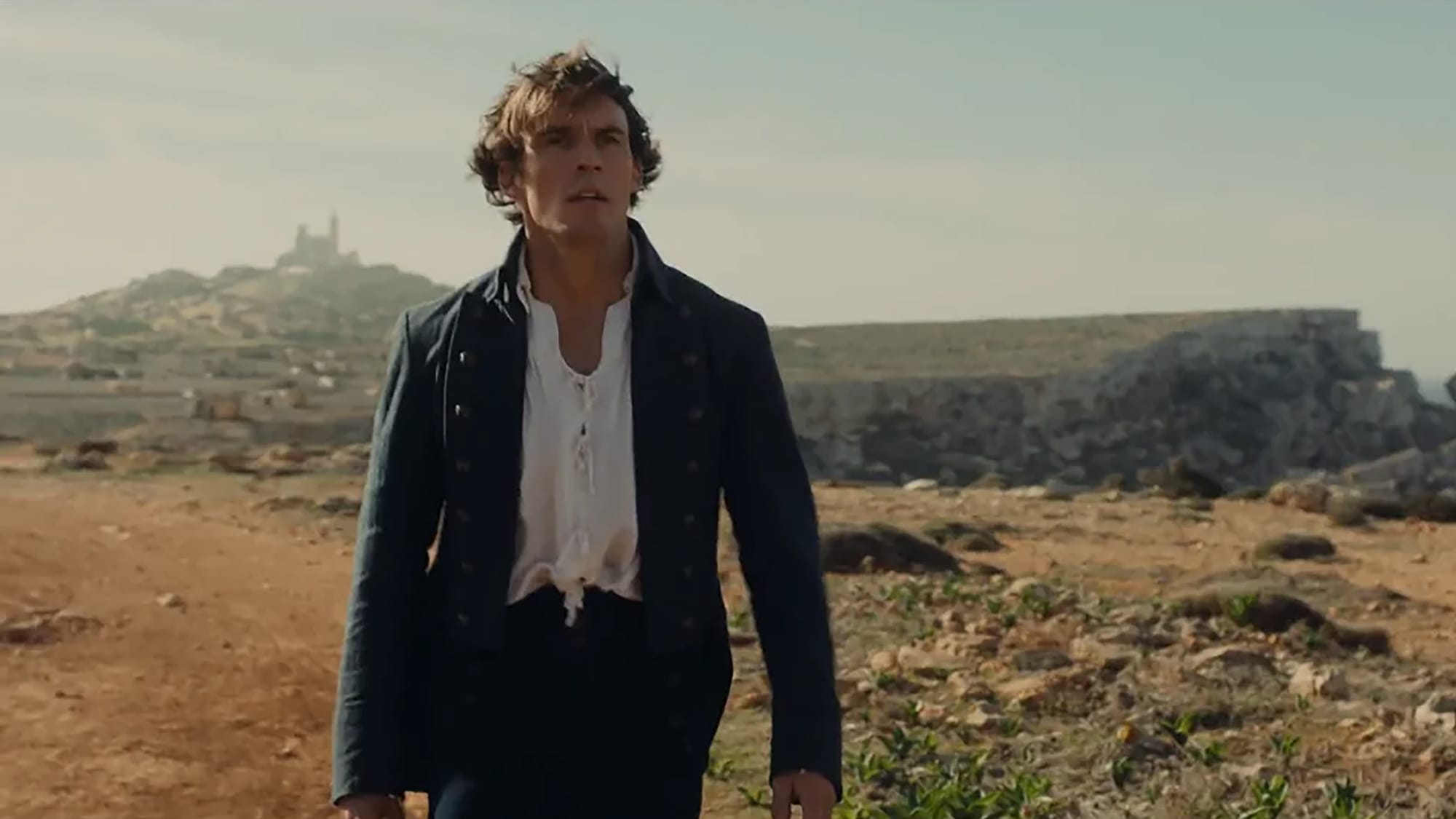 Sam Claflin in "The Count of Monte Cristo"