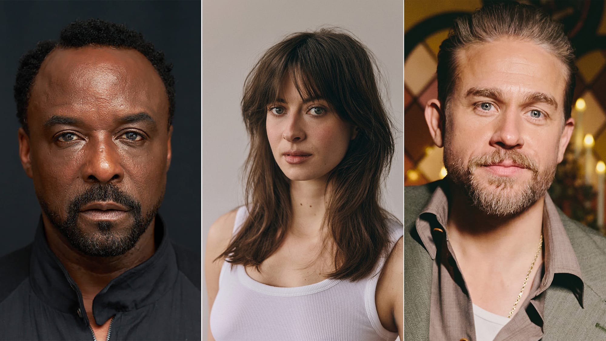 Ariyon Bakare, Agnes O'Casey, and Charlie Hunnam co-star in 'Legacy of Spies'