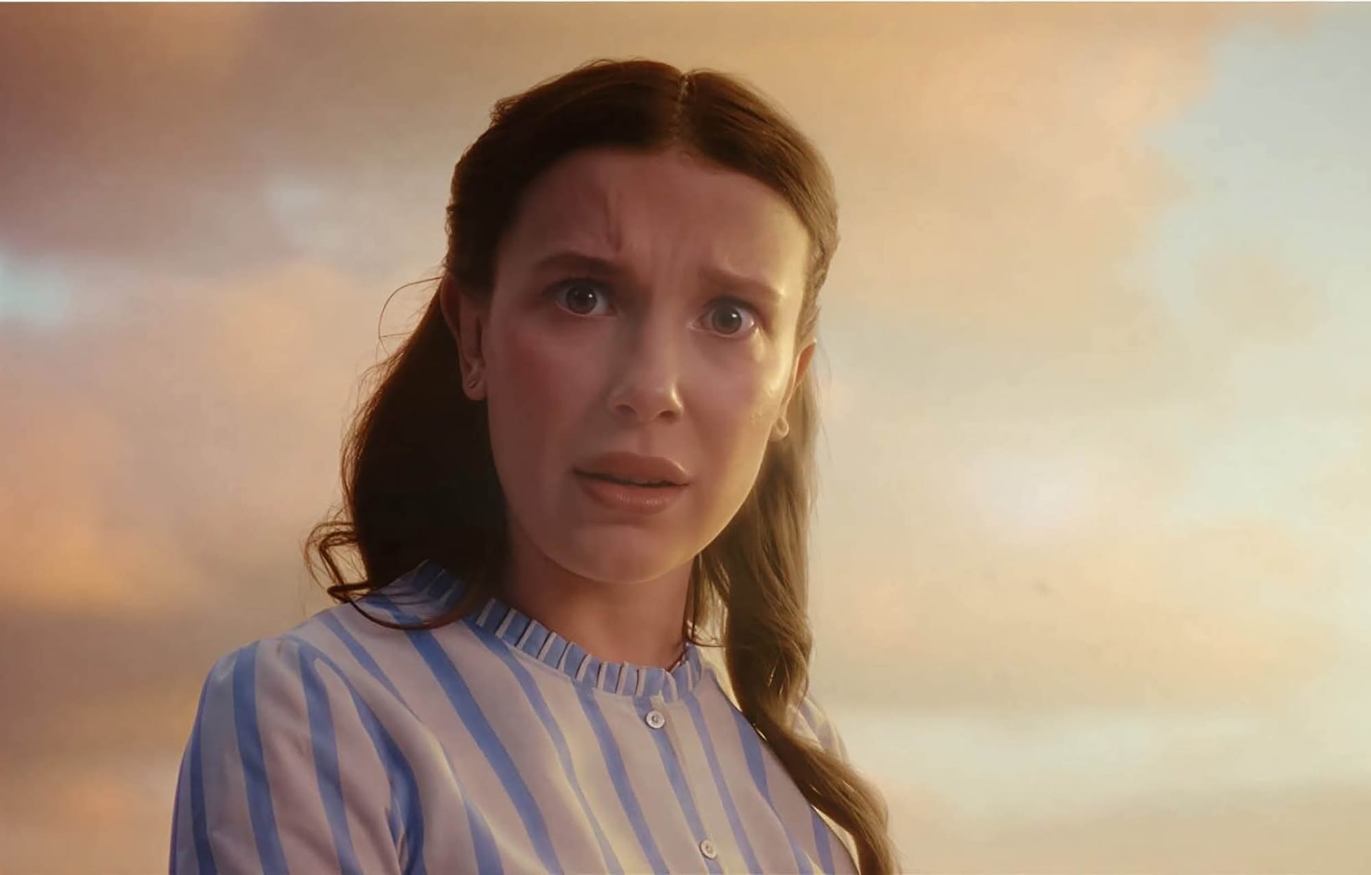  Millie Bobby Brown as Enola in 'Enola Holmes 3'