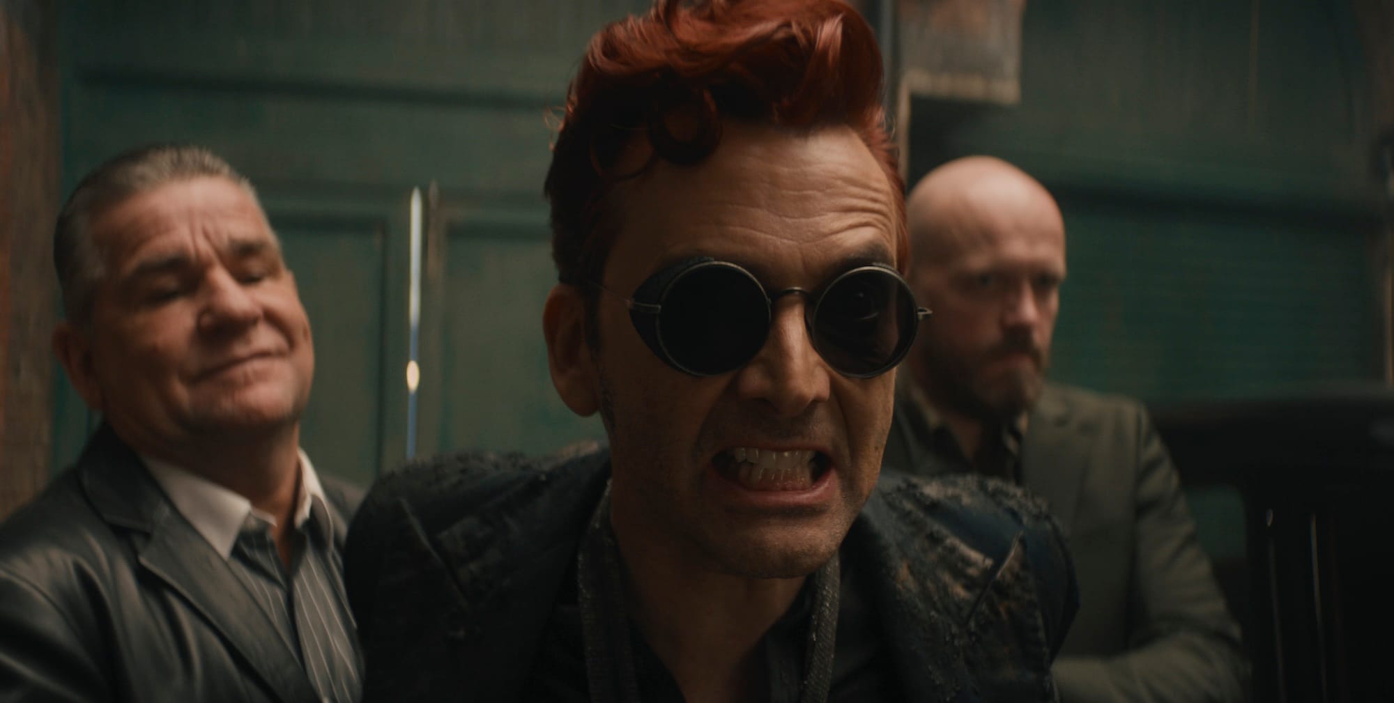 David Tennant in the "Good Omens" finale