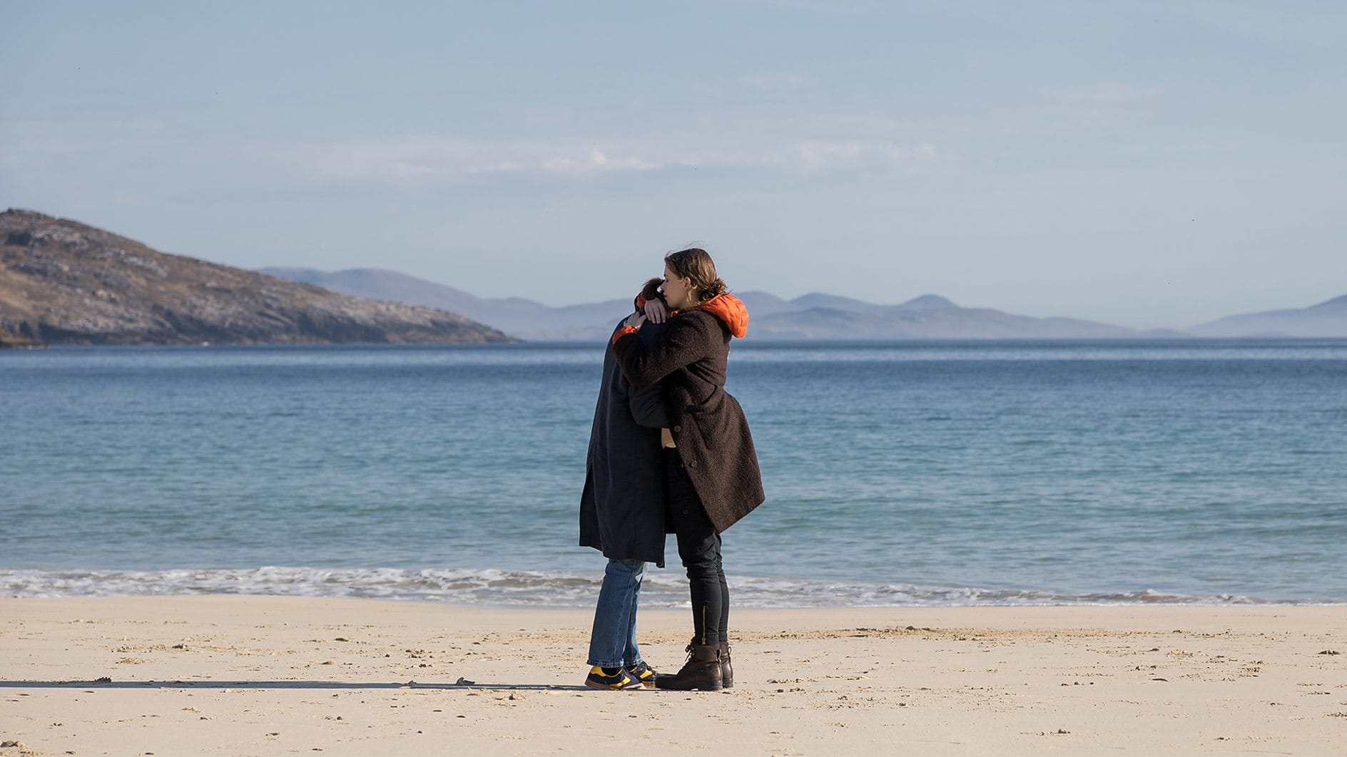 Meredith Brook and Sorcha Groundsell in 'The Island'/'An t-Eilean'