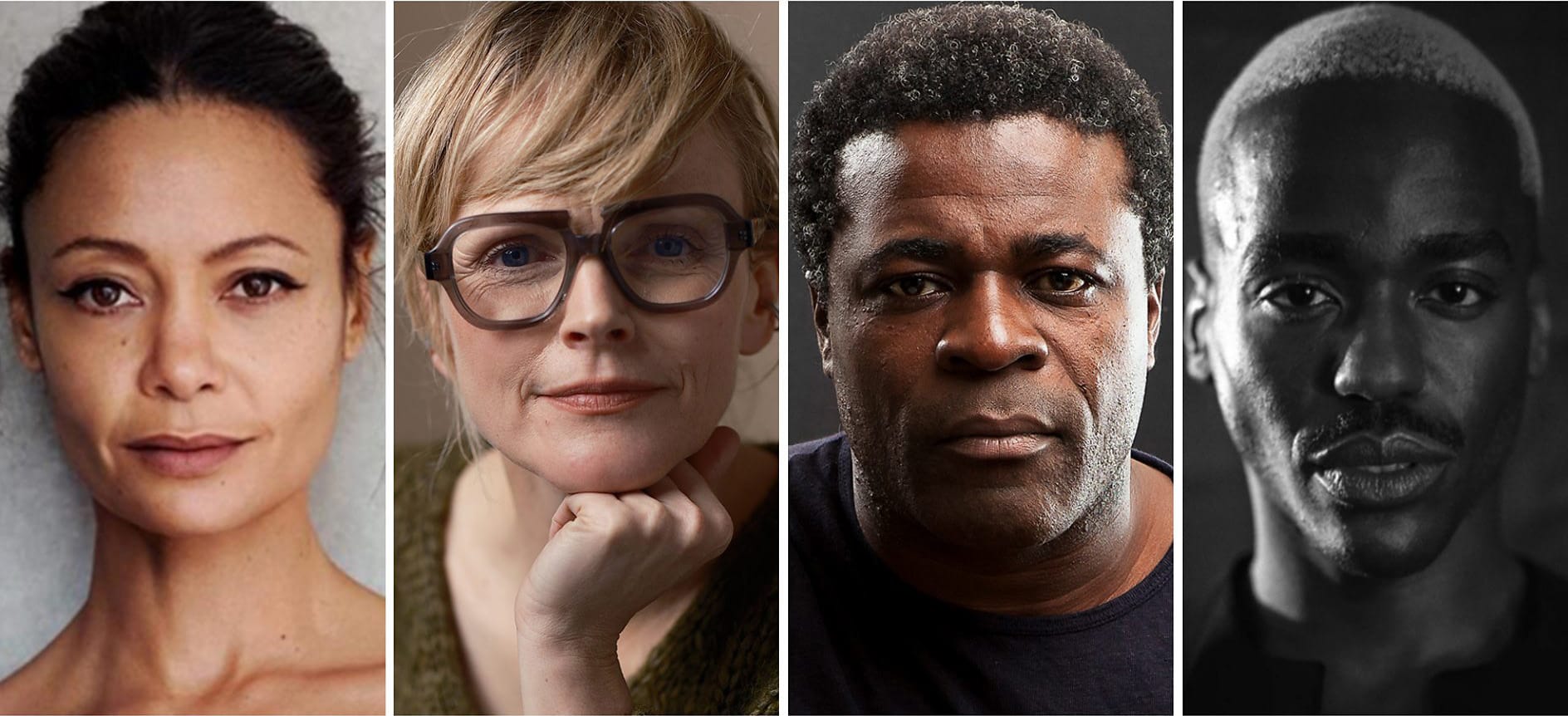 Thandiwe Newton, Maxine Peake, Danny Sapani, and Ncuti Gatwa