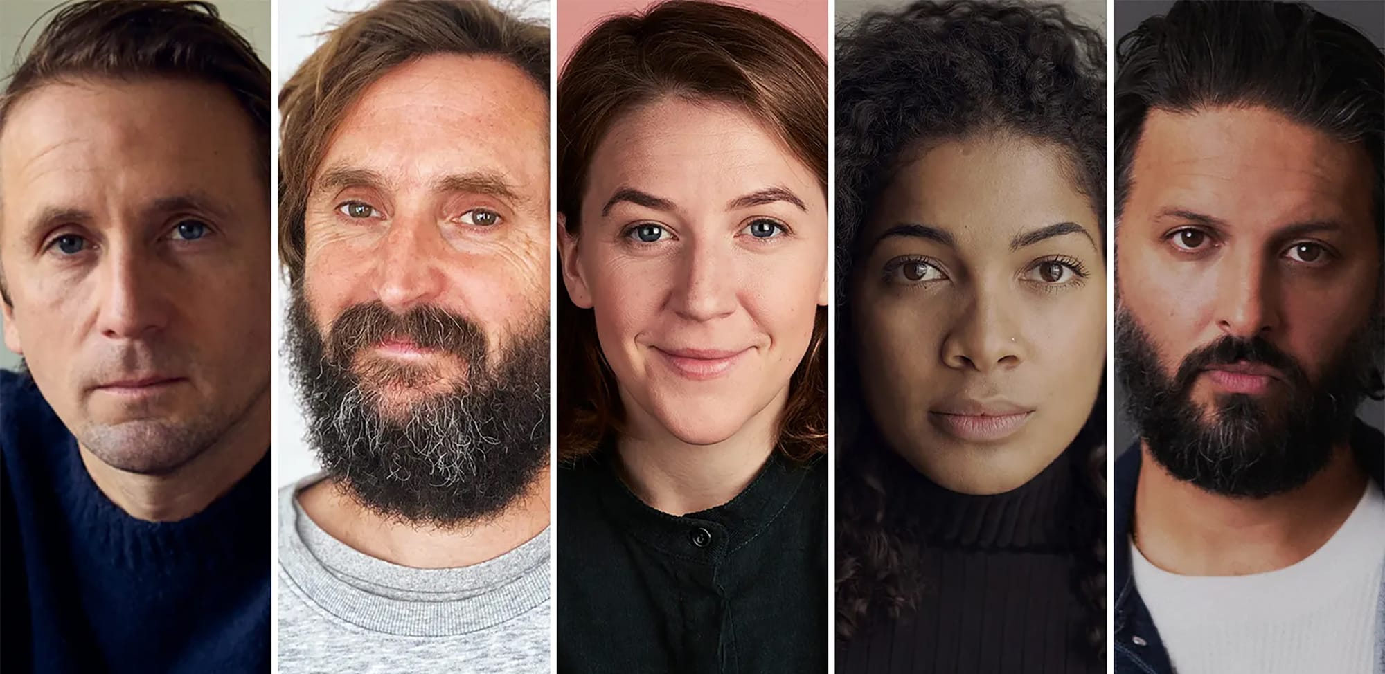 Tom Basden, Joe Wilkinson, Gemma Whelan, Rebekah Murrell and Shazad Latif co-star in 'The Husbands'