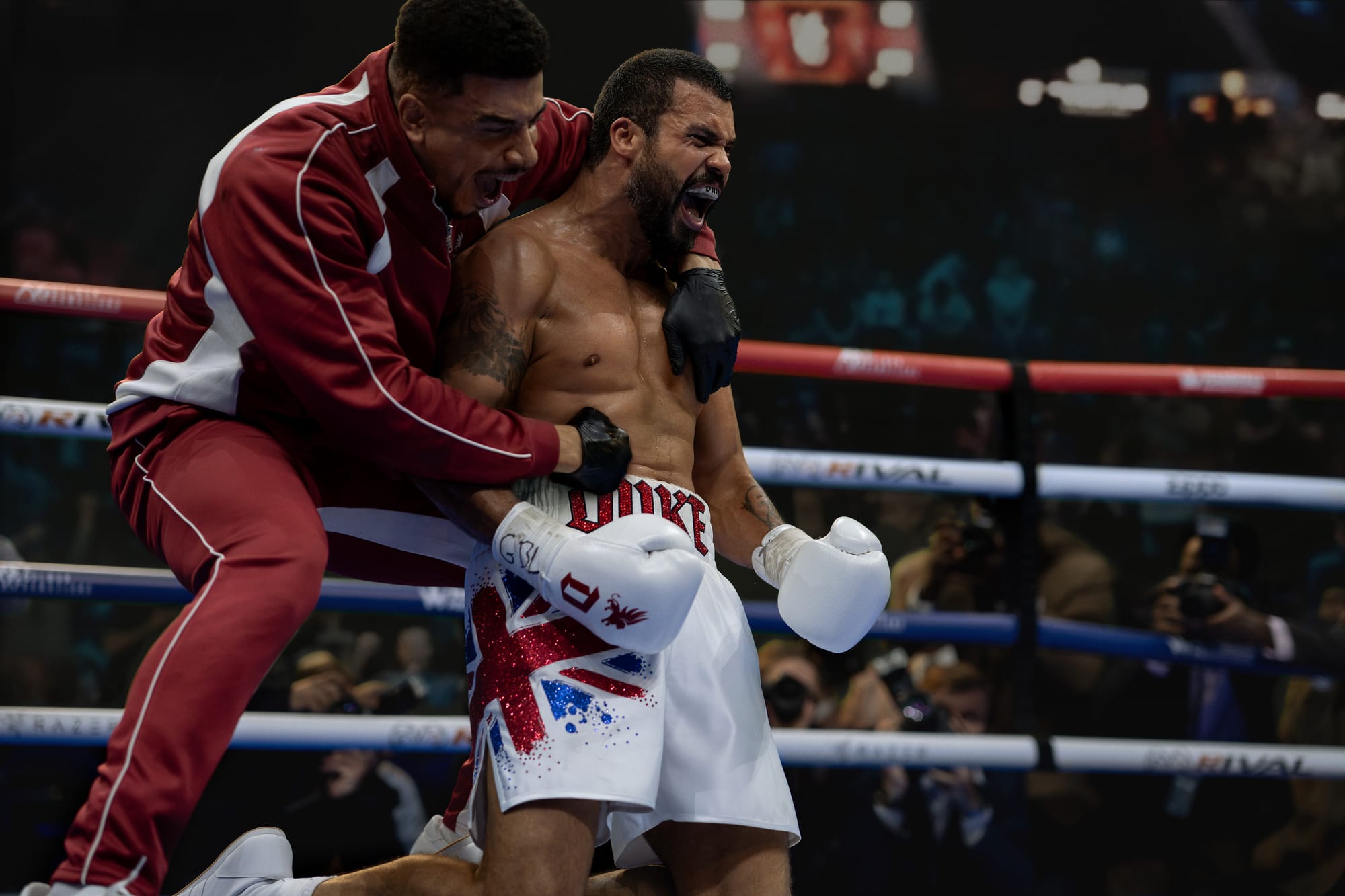 Jurell Carter and Howard Charles in 'Fightland'