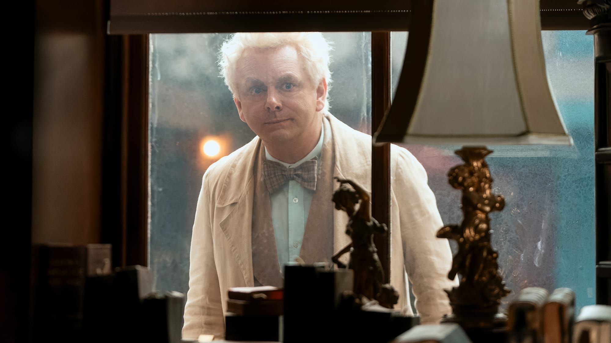 Michael Sheen in the 'Good Omens' finale
