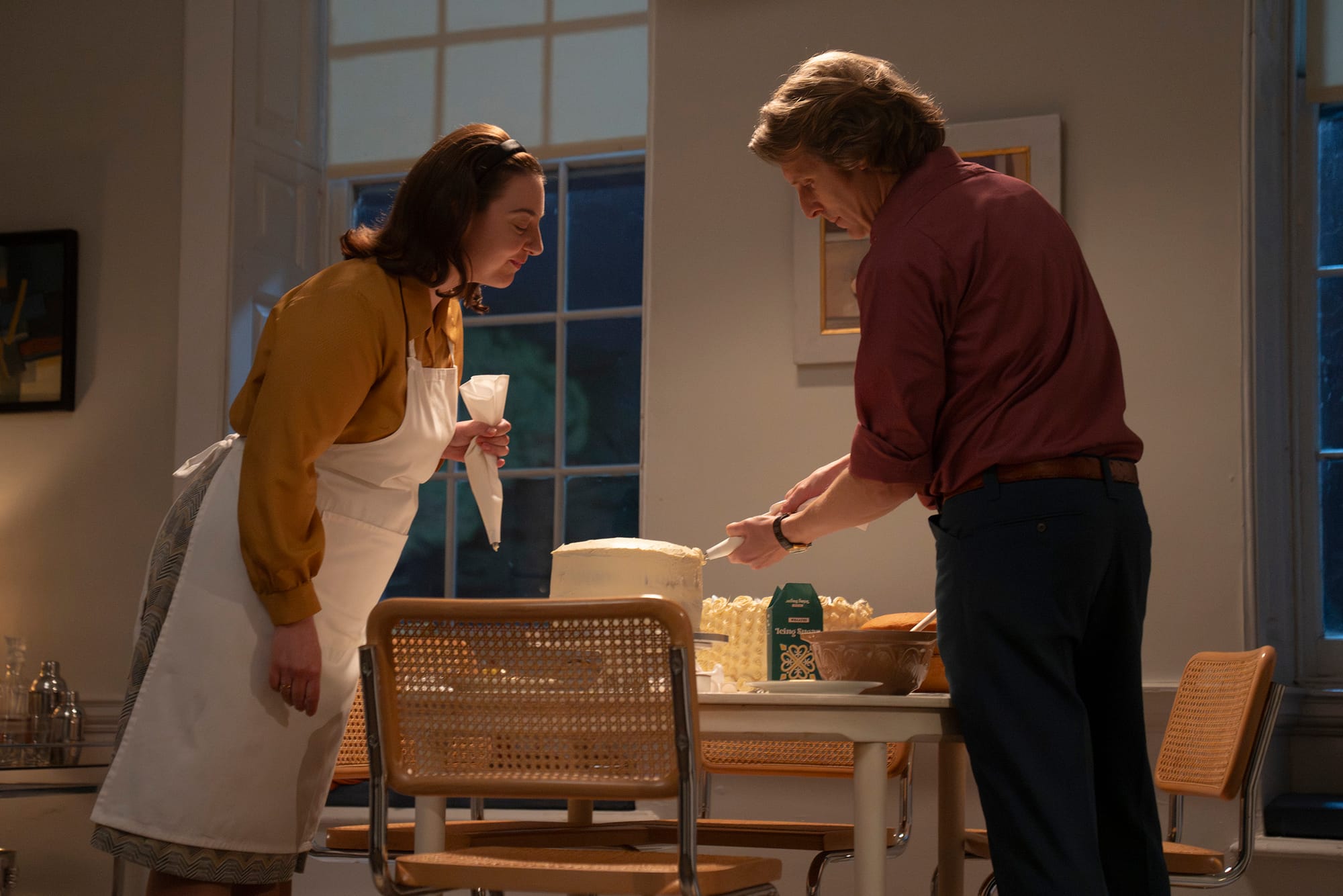 Rebecca Gethings and Christopher Harper in 'Call the Midwife' Season 15