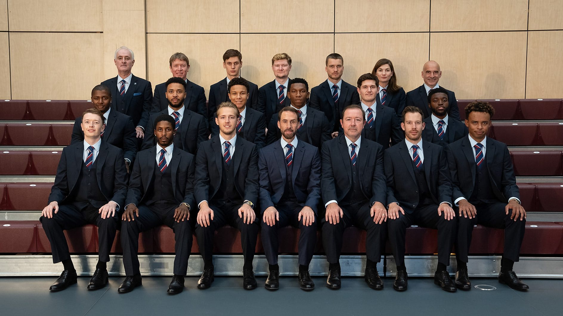 The cast of 'Dear England'