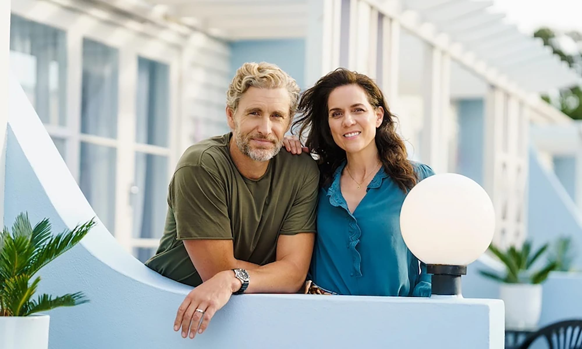 Michala Banas and Brett Tucker in 'Blue Murder Motel' Season 1