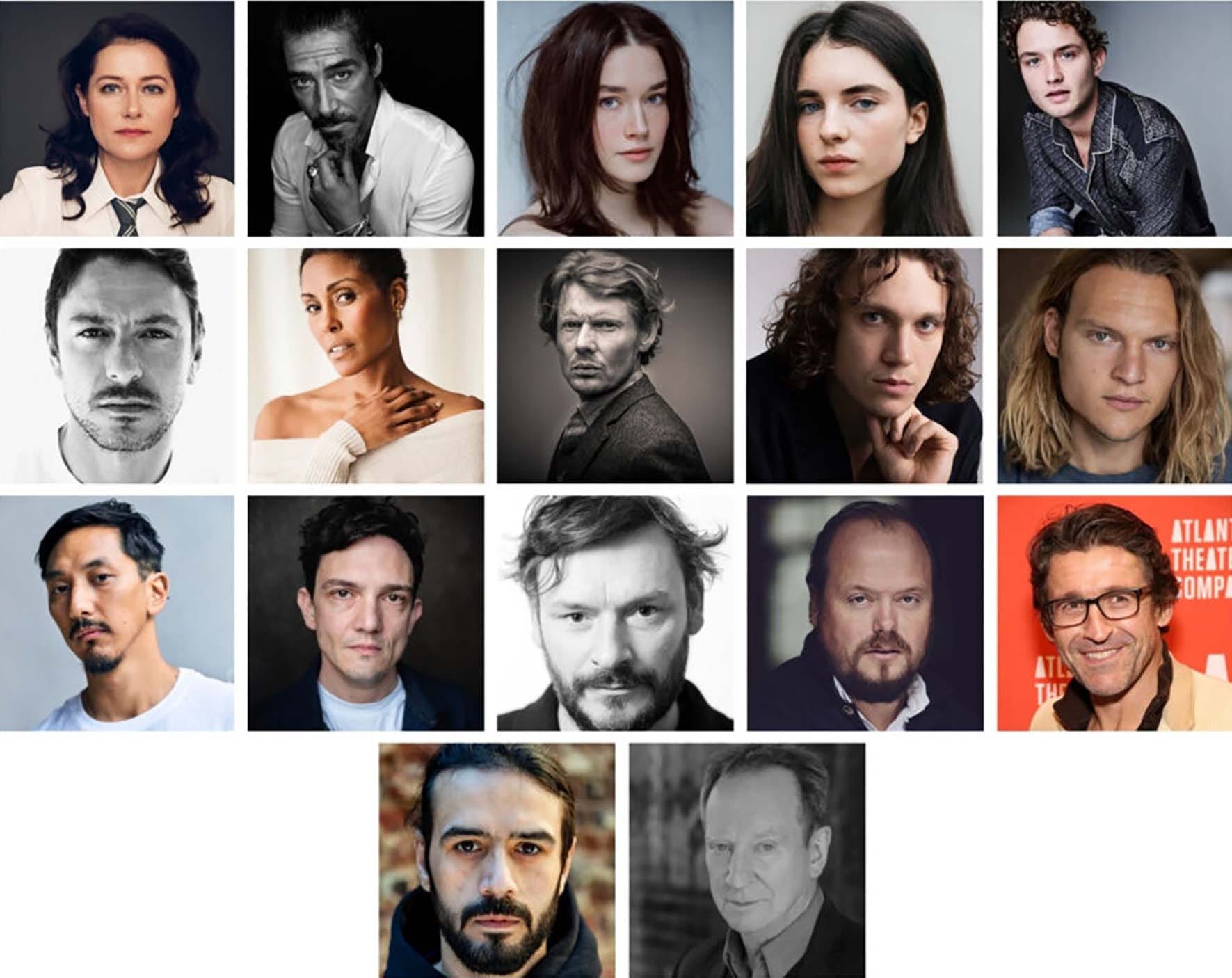 Cast headshots for 'Kill Jackie' (Milk Publicity)