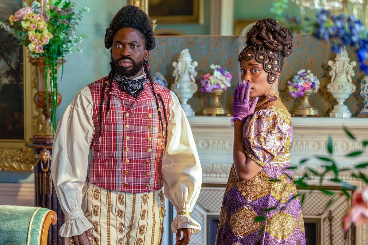 Adjani Salmon and Dani Moseley in 'Dreaming Whilst Black' Season 2