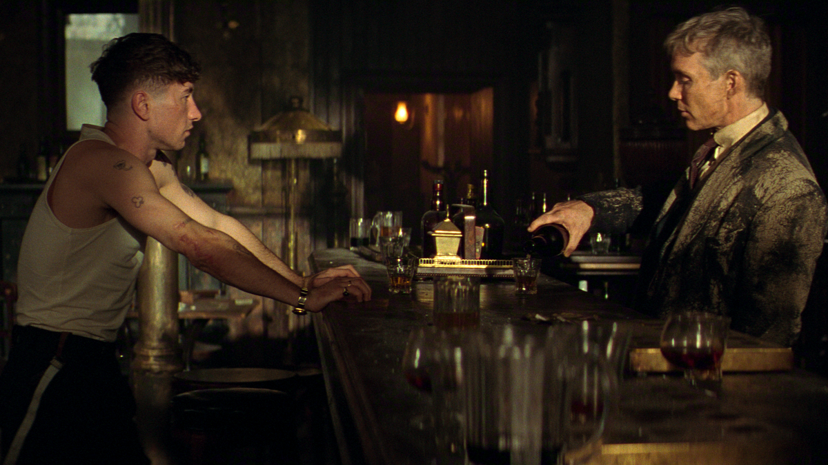 Barry Keoghan and Cillian Murphy in 'Peaky Blinders: The Immortal Man'