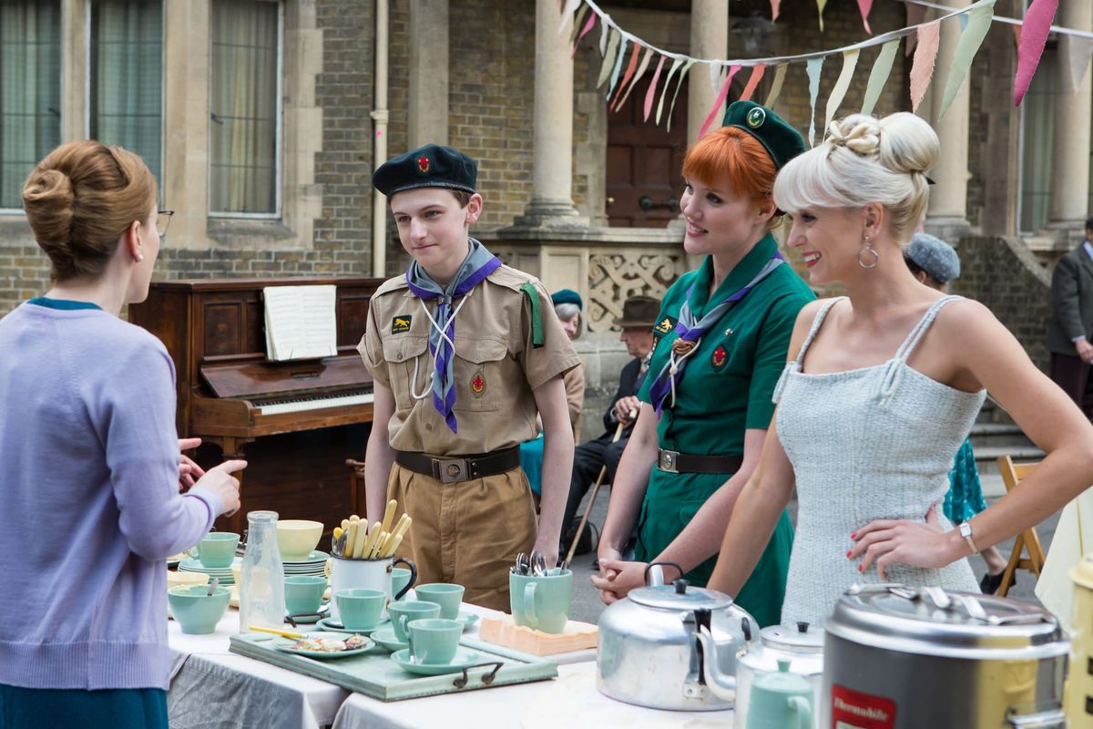 Shelagh Turner (Laura Main), Timothy Turner (Max MacMillan), Patsy Mount (Emerald Fennel), Trixie Franklin (Helen George)