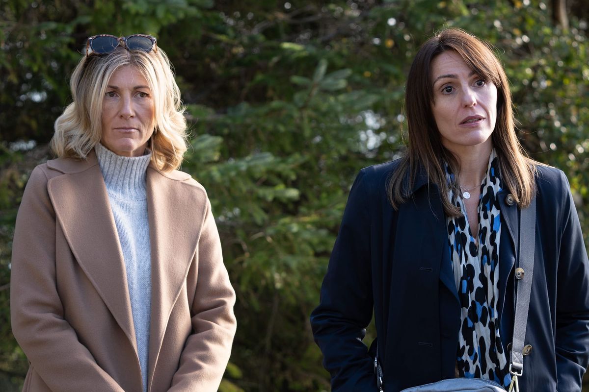 Eve Best and Suranne Jones in 'MaryLand' 
