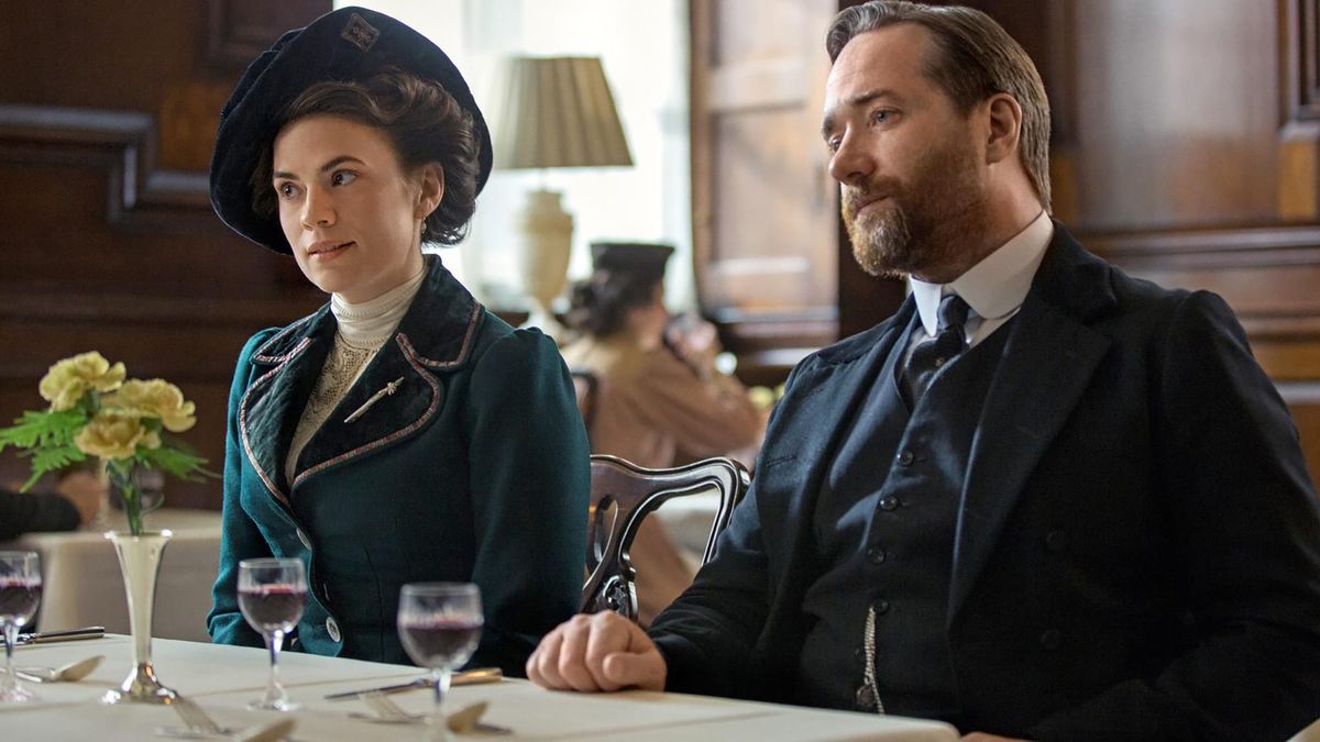 Hayley Atwell and Matthew MacFadyen in 'Howards End'