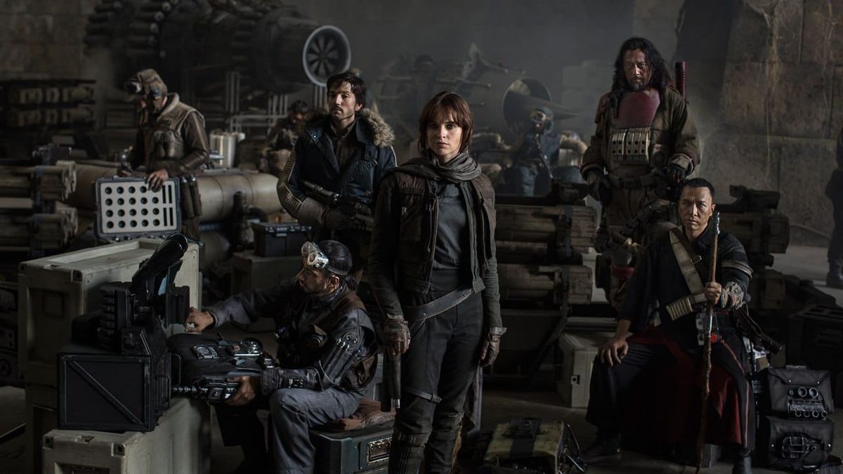 The cast of Rogue One