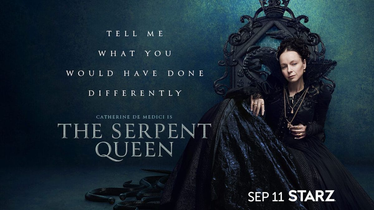 Samantha Morton Reigns in The Trailer for Starz's 'The Serpent Queen'