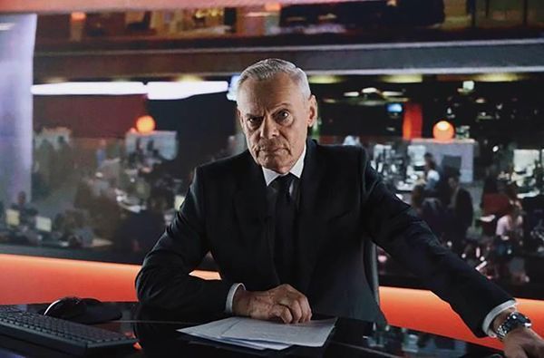 Martin Clunes as Huw Edwards in 'Power: The Downfall of Huw Edwards'