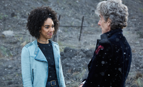 Bill (Pearl Mackie) and the Doctor (Peter Capaldi)