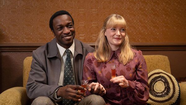 Zephryn Taitte and Natalie Quarry in 'Call the Midwife' Season 15