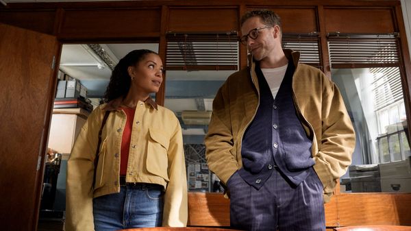 Antonia Thomas and Josh Dylan in 'Agatha Christie's Tommy & Tuppence' 