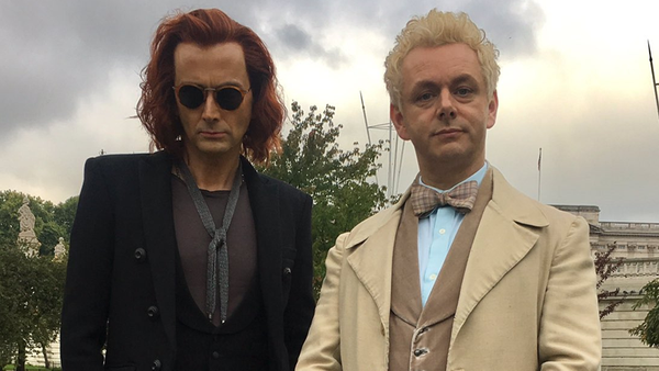 Get Your First Look at David Tennant and Michael Sheen in ‘Good Omens’
