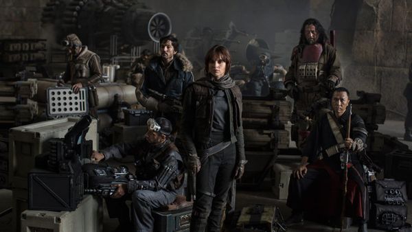The cast of Rogue One