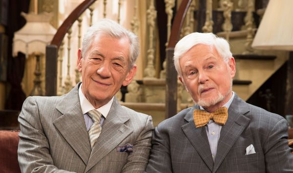 Sir Ian McKellen (Freddie) and Sir Derek Jacobi (Stuart)