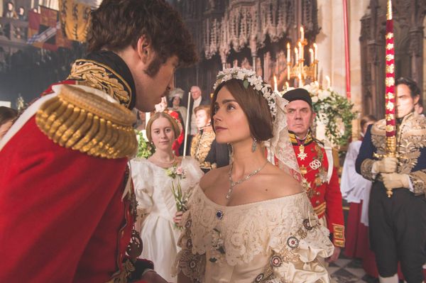 Victoria (Jenna Coleman) and her husband Prince Albert (Tom Hughes).