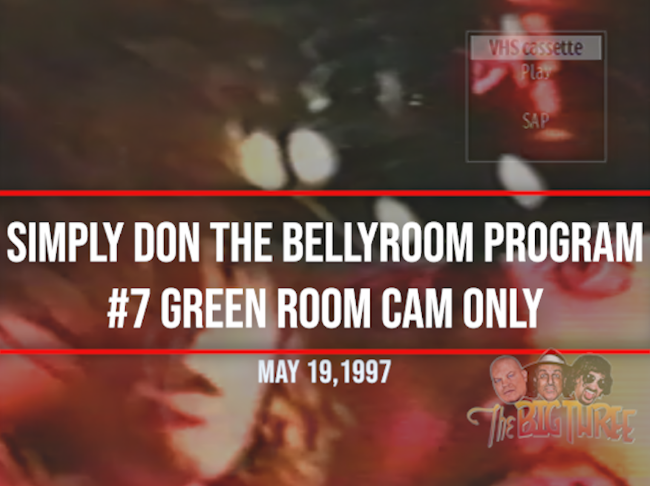 B3PM Green Room only SDTBP#7 and Perry talks love1997-98