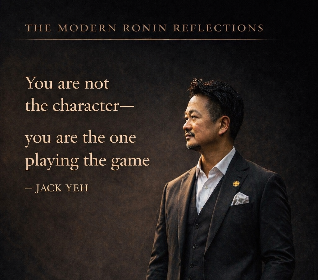 You Are Not the Character