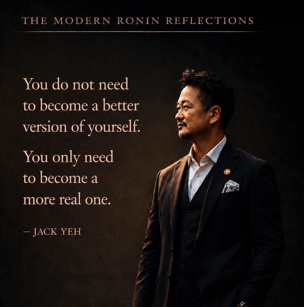 Becoming Better vs Becoming Real