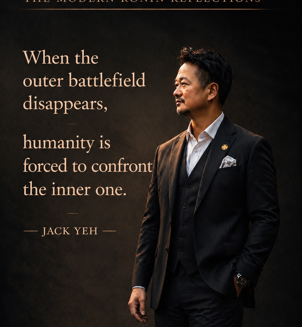 When the Outer Battlefield Disappears, Humanity Is Forced to Face the Inner One