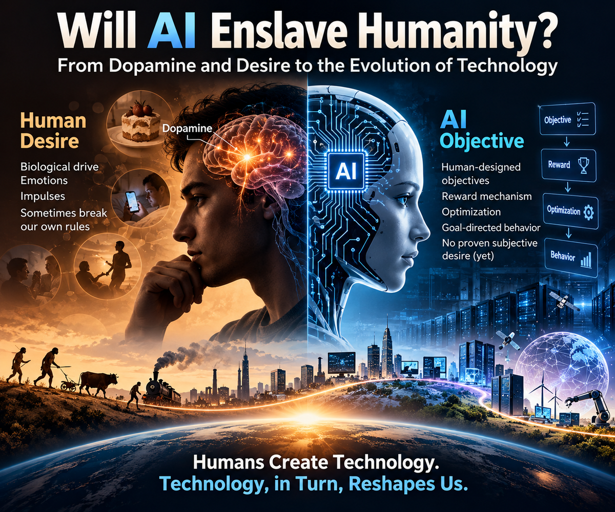 Will AI Enslave Humanity?