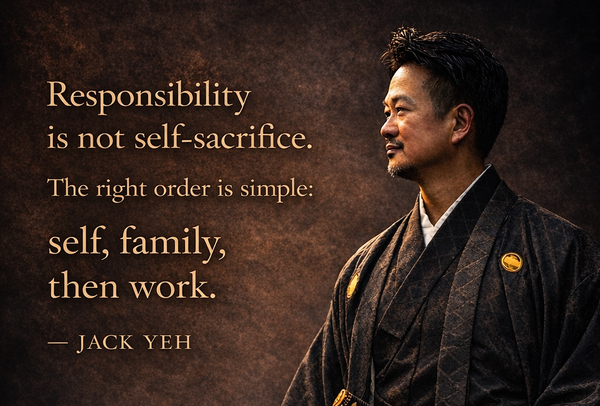 The Right Order of Responsibility