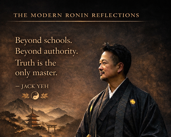 A Ronin Bows Only to Truth