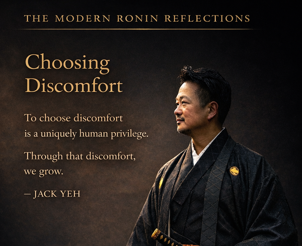 The Privilege of Discomfort