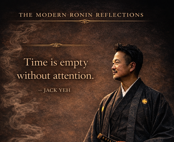 Time is Not Our Most Valuable Resource