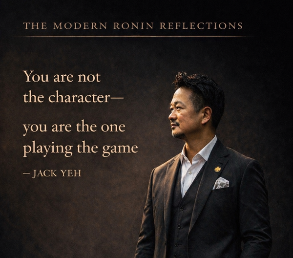 You Are Not the Character