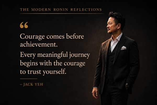 Courage Comes Before Achievement: What Makes Musashi Truly Inspiring