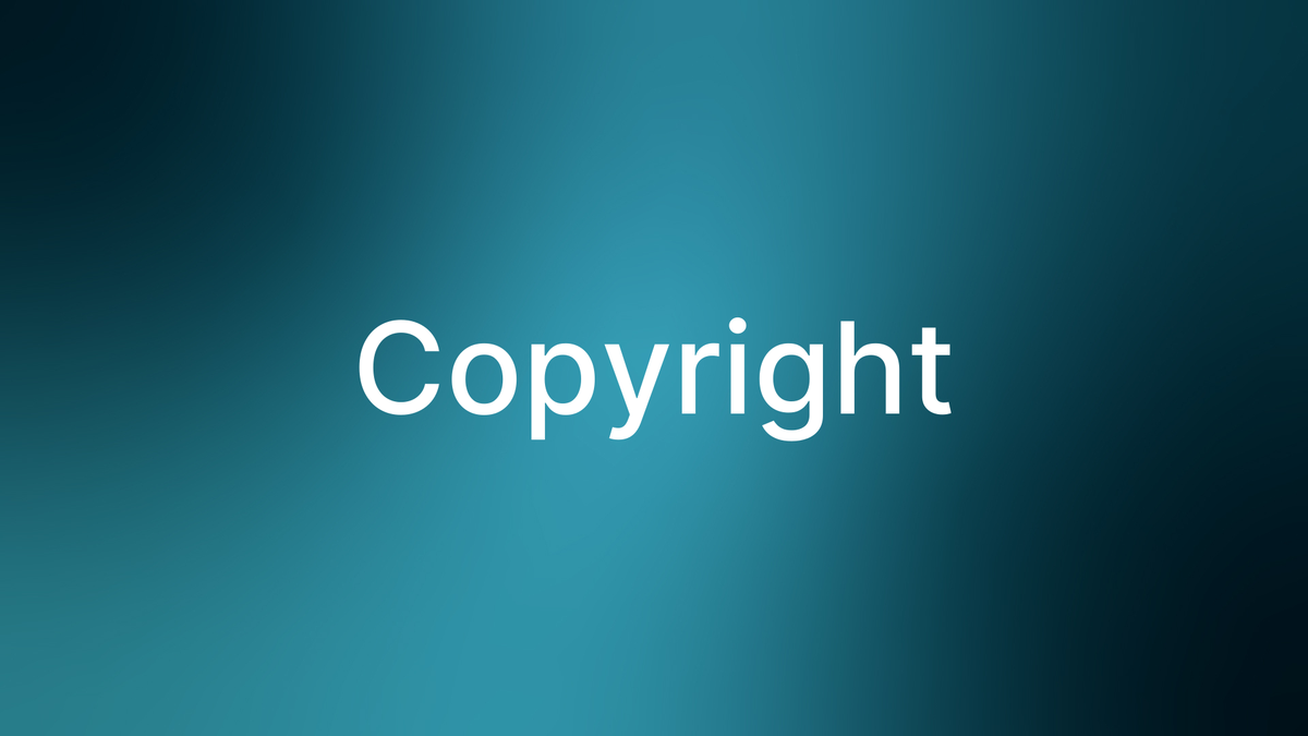 Copyright