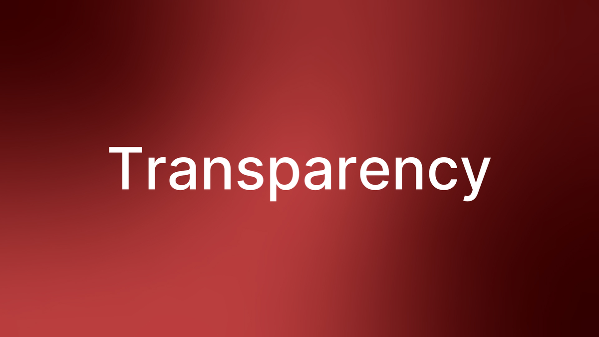 Transparency