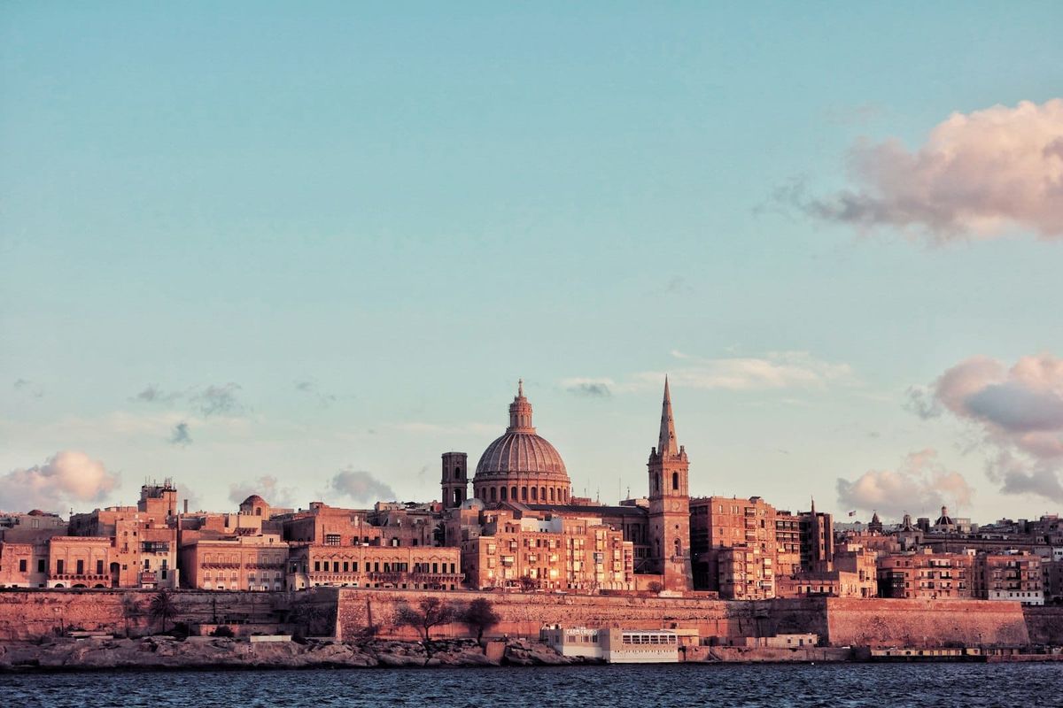 City office skyline