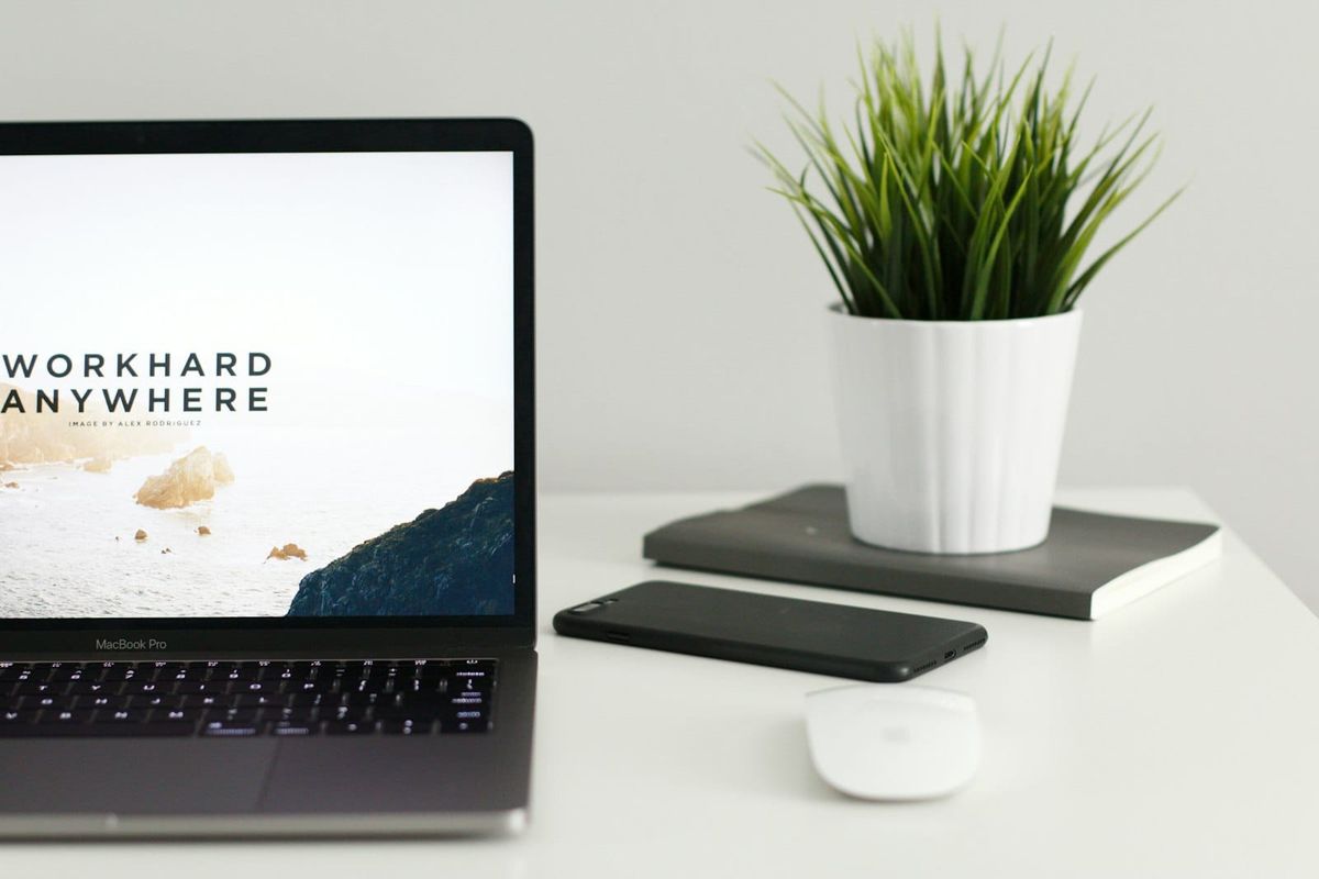 Abstract technology and business image