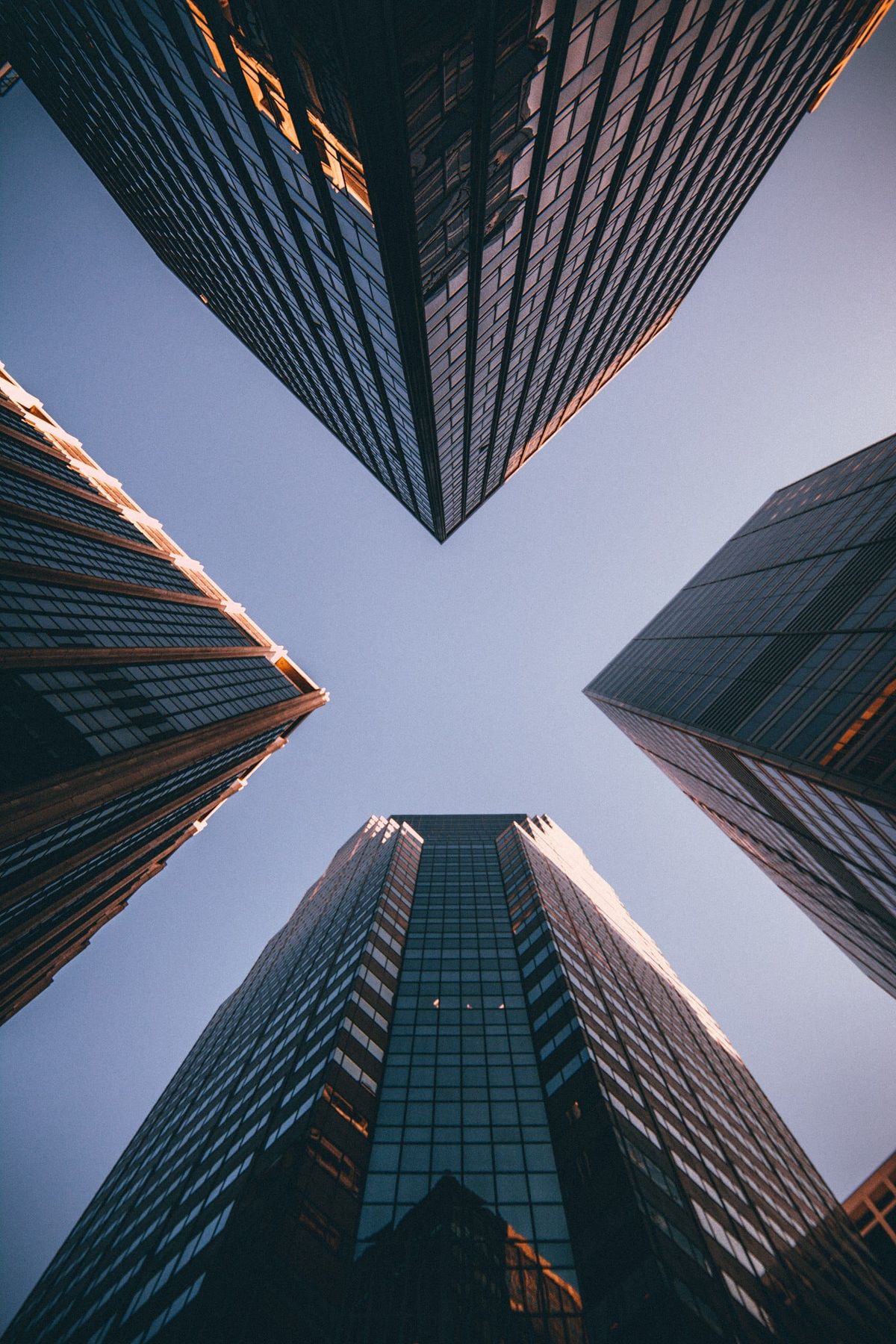 Abstract technology and business image