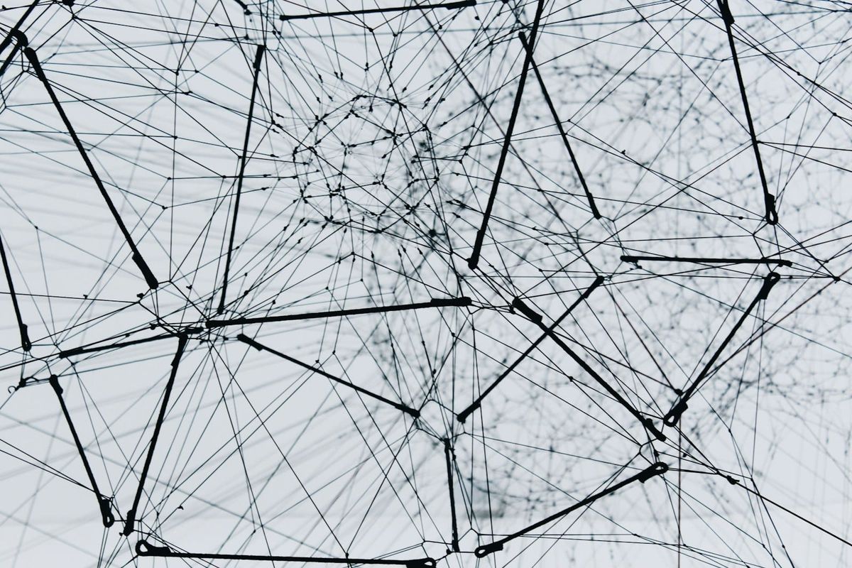 Abstract technology and business image