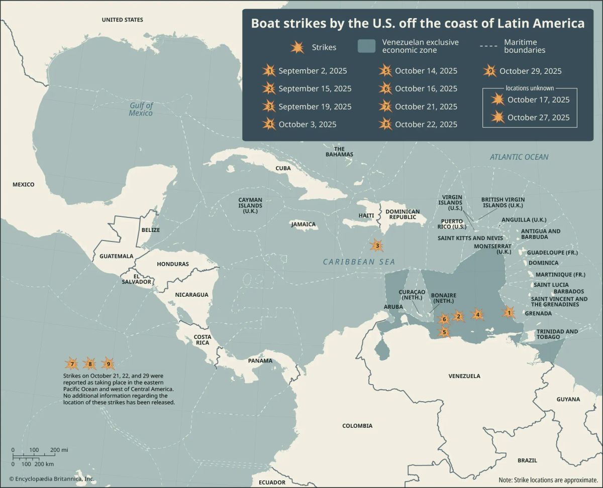 🔴 Breaking: Reports Emerge of U.S. Military Activity Near Venezuela