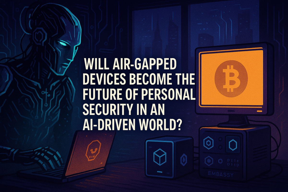 Are Air Gapped Devices the Future of Personal Security in an AI Driven World?