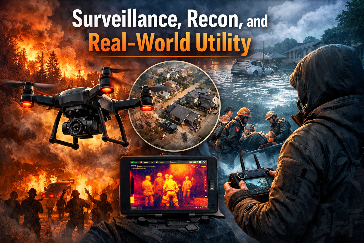 Using Personal Drones in Crisis Management: Surveillance,  Reconnaissance, and More
