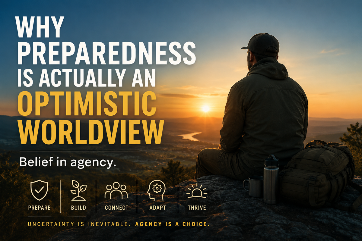 Why Preparedness Is Actually an Optimistic Worldview