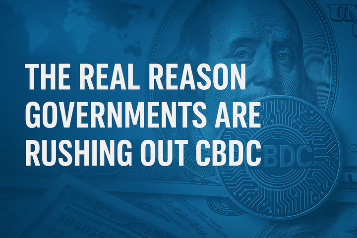 The Real Reason Governments Are Rushing Out CBDCs
